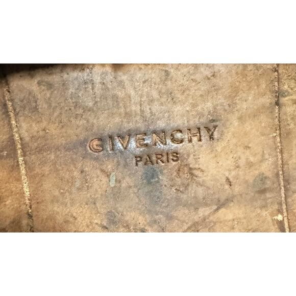 Givenchy Leather Chain Link Accents Chelsea Boots In Black Size 10-10.5 Estimate - Picture 7 of 7
